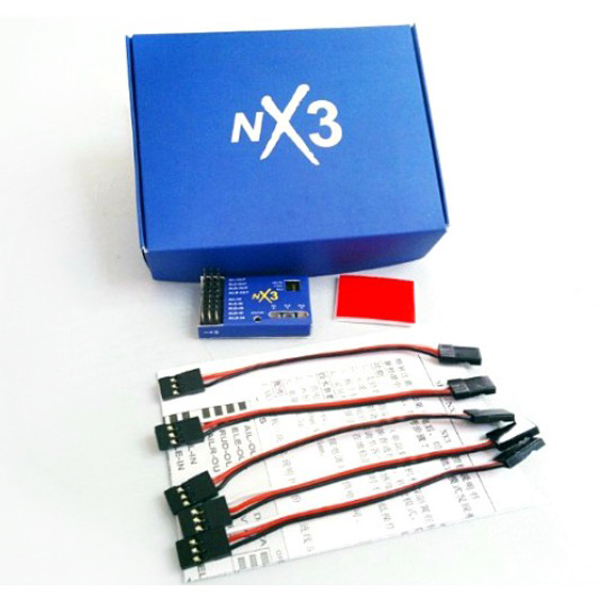 NX3-3D-Flugcontroller-mit-Gyroskop-Balance-fuumlr-RC-Flugzeuge-mit-starren-Fluumlgeln-908070-3